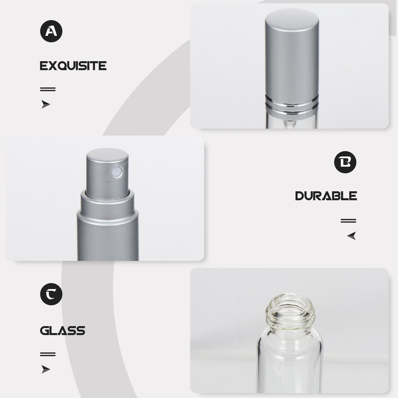 6Pcs Premium Leakproof Portabl - огляд і ціна Misting Bottle Fine