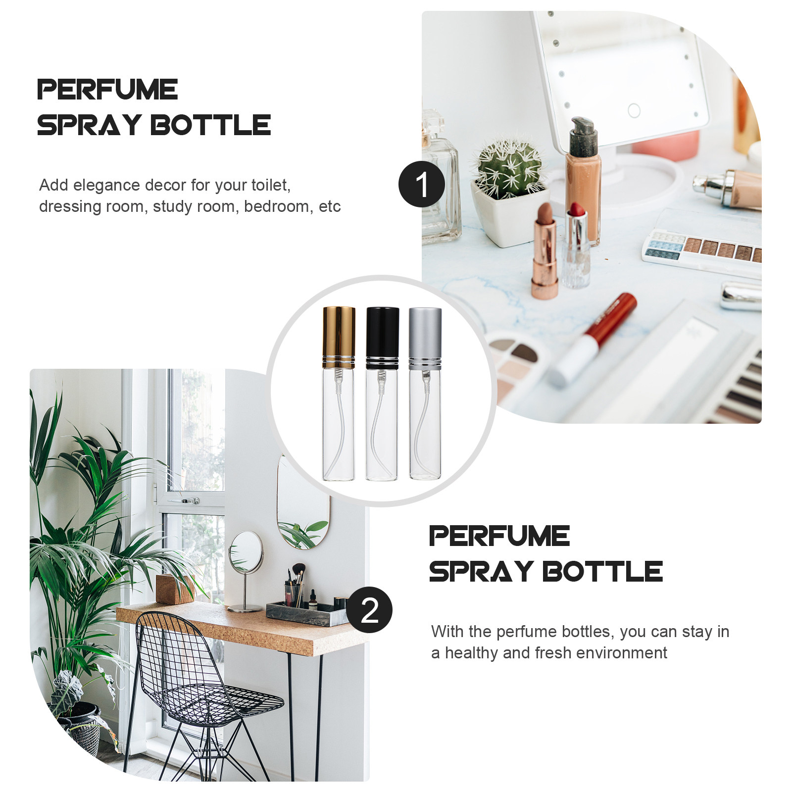 6Pcs Premium Leakproof Portabl - огляд і ціна Misting Bottle Fine